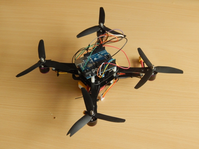 General view of the drone